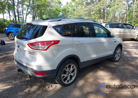 2013 Ford Escape Titanium из США, поврежденный, VIN 1FMCU0J90DUD39365